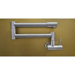 Galatea Design Cardano Bateria kuchenna składana Pot Filler brushed nickel GDF826BN W MAGAZYNIE!!!