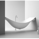        Galatea Design Charlotte wanna wisząca 220x75 biały mat GDFU1065CQWH