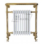   Galatea Design Clifton Grzejnik wodny ścienny 67,5x73 cm z zaworami gold GDAHC101GOLD GDAHC75GOLD W MAGAZYNIE!!