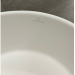      Galatea Design Cono Umywalka Ø32 z korkiem klik klak biały mat GUCON32.KMB.WH+GUPIL.WHM WYPRZEDAŻ EKSPOZYCJI!!