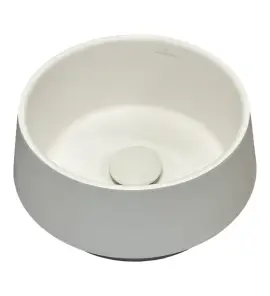      Galatea Design Cono Umywalka Ø32 z korkiem klik klak biały mat GUCON32.KMB.WH+GUPIL.WHM WYPRZEDAŻ EKSPOZYCJI!!