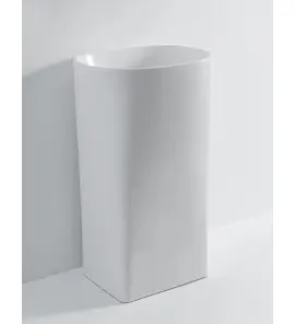    Galatea Design Flag Umywalka wolnostojąca 49x38 biała bez korka klik klak GDLT033ATGW W MAGAZYNIE!!