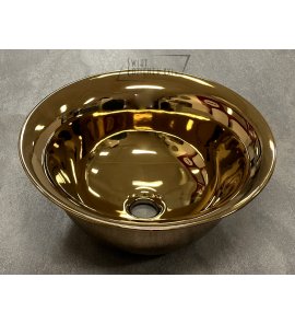   Galatea Design Jatuhkan Umywalka stawiana na blat ∅40 cm copper/miedź GDM1260MM W MAGAZYNIE!!