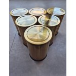   Galatea Design Kosz łazienkowy 9L Złoto szczotkowane GD9LBRG z DEFEKTEM  W MAGAZYNIE!!