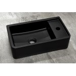 Galatea Design Menarik Umywalka stawiana na blat 44x25 cm black matt/czarny mat GDMR033MB WYPRZEDAŻ EKSPOZYCJI !!