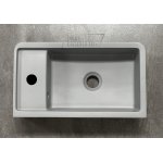 Galatea Design Menarik Umywalka stawiana na blat 44x25 cm light grey/jasny szary mat GDMR033LG WYPRZEDAŻ EKSPOZYCJI!!