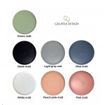 Galatea Design Menarik Umywalka stawiana na blat 44x25 cm black matt/czarny mat GDMR033MB WYPRZEDAŻ EKSPOZYCJI !!