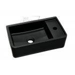 Galatea Design Menarik Umywalka stawiana na blat 44x25 cm black matt/czarny mat GDMR033MB WYPRZEDAŻ EKSPOZYCJI !!