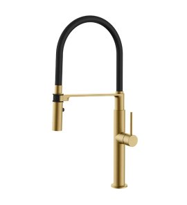   Galatea Design Mentha Bateria kuchenna brushed gold GD3712BRG W MAGAZYNIE!!