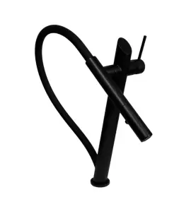   Galatea Design Orion Bateria kuchenna z ruchomą wylewką czarny mat GD620MB W MAGAZYNIE!!