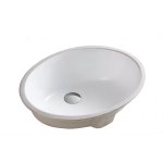   Galatea Design Oval Umywalka podblatowa 43,5x36 biały połysk GD003GW W MAGAZYNIE!!