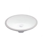   Galatea Design Oval Umywalka podblatowa 43,5x36 biały połysk GD003GW W MAGAZYNIE!!