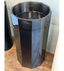 Galatea Design Heksagon Umywalka wolnostojąca z korkiem black grey GDFU3039BG W MAGAZYNIE!!