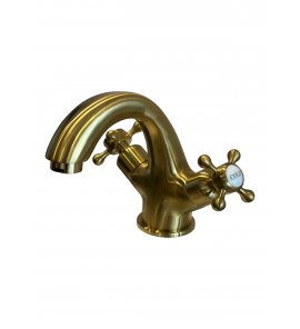   Galatea Design Retro Bateria umywalkowa złoty szczotkowany GDT27BRG W MAGAZYNIE !!!