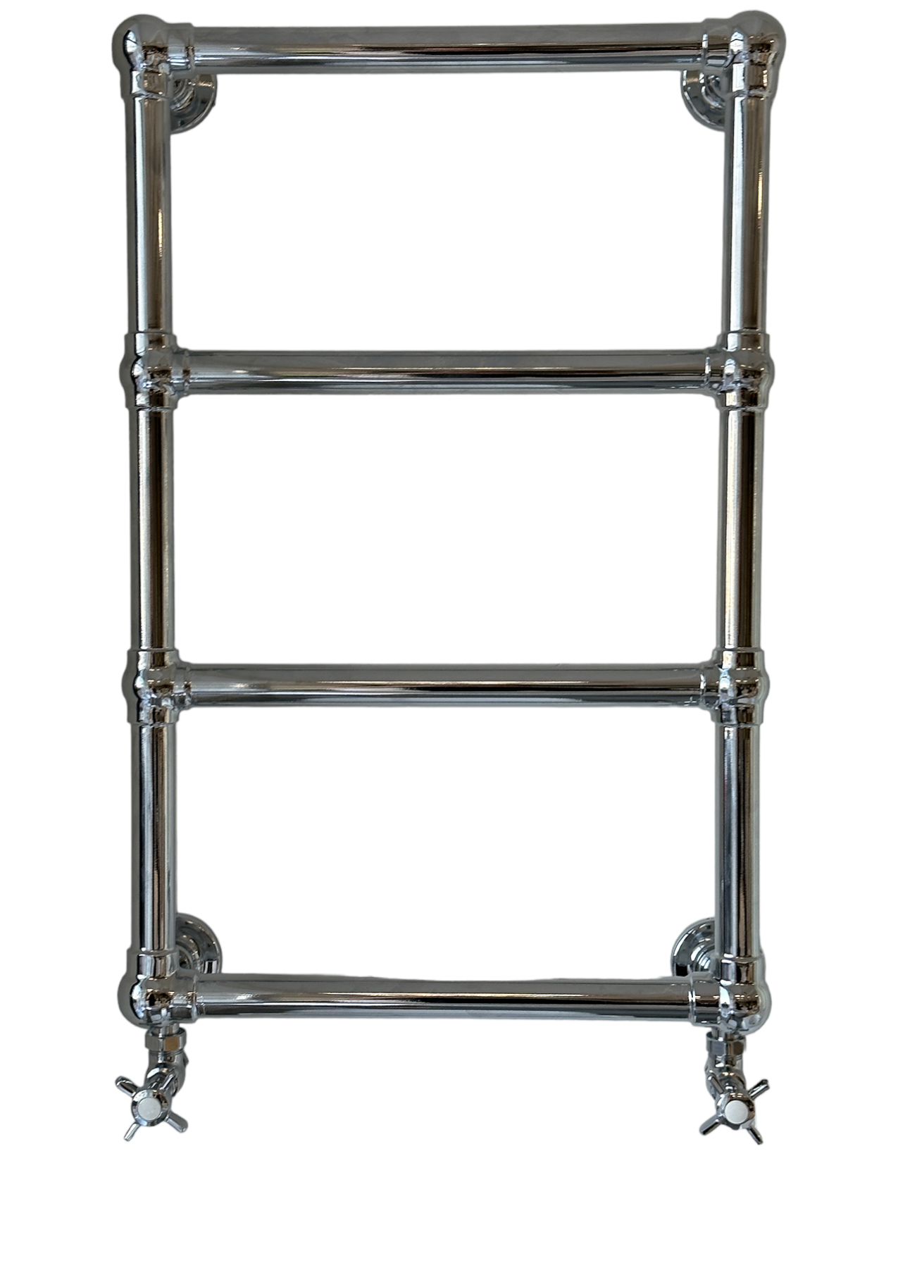 Galatea Design Retro Grzejnik wodny ścienny 74,8x49,8 z zaworami chrom GDAHC100CHR+GDAHC75CHR W MAGAZYNIE!!