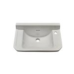 Galatea Design Retro Umywalka ścienna 50x31 biała z otworem po prawej stronie GDB8RGW