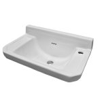   Galatea Design Retro Umywalka ścienna 50x31 biała z otworem po prawej stronie GDB8RGW W MAGAZYNIE!!