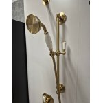   Galatea Design Retro Zestaw prysznicowy termostatyczny podtynkowy brushed gold GDTF3SBRG W MAGAZYNIE!!
