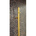  Galatea Design Stick Grzejnik elektryczny 140,5 cm brushed gold PVD GD1405BRG W MAGAZYNIE!!