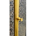   Galatea Design Stick Grzejnik elektryczny 140,5 cm brushed gold PVD GD1405BRG W MAGAZYNIE!!