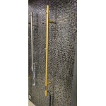   Galatea Design Stick Grzejnik elektryczny 140,5 cm brushed gold PVD GD1405BRG W MAGAZYNIE!!