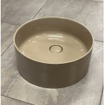      Galatea Design Tondo Umywalka Ø42 z korkiem klik klak mocca połysk GUTON42.KPP.MO+GUPIL.MO WYPRZEDAZ EKSPOZYCJI!!