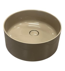      Galatea Design Tondo Umywalka Ø42 z korkiem klik klak mocca połysk GUTON42.KPP.MO+GUPIL.MO WYPRZEDAZ EKSPOZYCJI!!