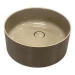      Galatea Design Tondo Umywalka Ø42 z korkiem klik klak mocca połysk GUTON42.KPP.MO+GUPIL.MO WYPRZEDAZ EKSPOZYCJI!!