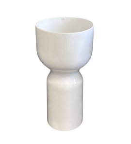      Galatea Design Tulips Umywalka wolnostojąca ∅42 z korkiem klik klak white GDLT054AGW