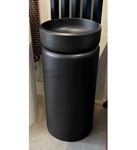     Galatea Design Two Umywalka wolnostojąca ∅40 z korkiem klik klak carbone GUTWO40.KMM.CA+GUPIL.CA