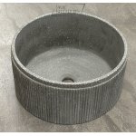 Galatea Design Berelur Umywalka stawiana na blat ∅40 cm beton GDMT014 WYPRZEDAŻ EKSPOZYCJI!!