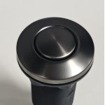   Galatea Design Włącznik pneumatyczny do młynka gunmetal GDSWITCHGM W MAGAZYNIE!!