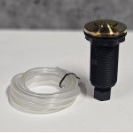   Galatea Design Włącznik pneumatyczny do młynka brushed gold/złoto szczotkowane GDSWITCHBRG W MAGAZYNIE!!