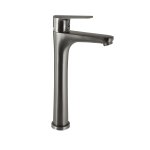 Gedy Como Bateria umywalkowa grafit szczotkowany pvd MXCO02-81