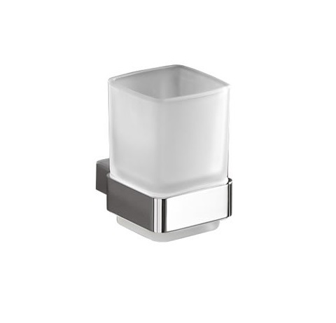 Gedy Lounge Kubek Ścienny biały/chrom 5410