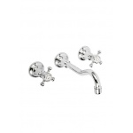 Gentry Home Antique Bateria umywalkowa podtynkowa 3-otworowa Chrom 8286