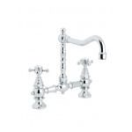 Gentry Home Antique Bateria umywalkowa 2-otworowa rozstaw 20 cm Chrom 8252