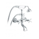 Gentry Home Ascot Bateria wannowa ścienna Chrom 8764