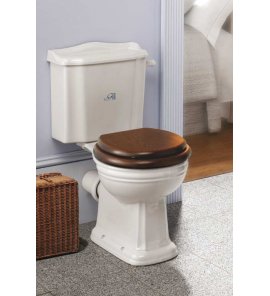 Gentry Home Balasani Miska WC kompaktowa stojąca Biała 4004
