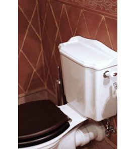 Gentry Home Balasani Spłuczka kompaktowa do miski Biała 4008