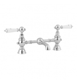 Gentry Home Berkeley Bateria umywalkowa 2-otworowa rozstaw 20 cm Chrom 8347
