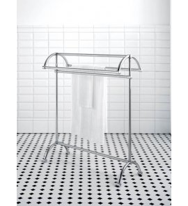 Gentry Home Cardiff Wieszak stojący na ręczniki Chrom 8698