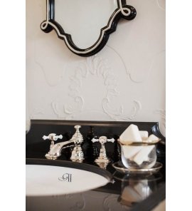 Gentry Home Chelsea Bateria umywalkowa 3-otworowa Chrom 8145