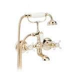 Gentry Home Chelsea Bateria wannowa ścienna ze słuchawką prysznicową Chrom 8160