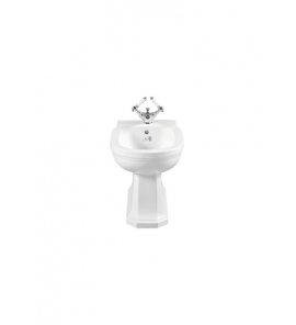 Gentry Home Claremont Bidet stojący z otworem na baterię Biały 2215