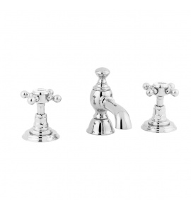 Gentry Home Mayfair Bateria umywalkowa 3-otworowa Chrom 8045