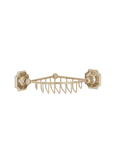 Gentry Home Regent Półka prysznicowa narożna bronze 8463-B