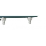 Gentry Home Rose/Margaret Nogi do wanny żeliwnej Chrom 9160