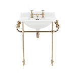 Gentry Home Victorian konsola pod umywalkę chrom 9062