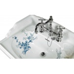 Gentry Home Victorian Umywalka 63,5x48,5 cm z otworem na baterię Biała 2001